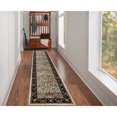 thumbnail image 2 of Linon Tapis Vintage Isfahan en Microfibre Polyester 2'x10 Pieds Ivoire, 2 of 3