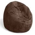 thumbnail image 7 of Jaxx Cocoon 4 Foot Bean Bag Chair and Crash Pad, Chocolate, 7 of 7