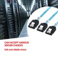 thumbnail image 2 of 7P SATA 3.0 Mini SAS Cable 6Gbps 4 SATA a 4 SATA Cable de datos para SSD (0,5 m) Hugtrwg Nuevos Originales, 2 of 7