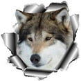 thumbnail image 2 of GHSDFBB Wolf Car Decal, Wolf Sticker, Sticker for Cars, Windows, Walls, Fridge, 15 Inch, 2 of 2