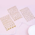 thumbnail image 5 of 3-Pack 3D Gold Puffy Alphabet, Number & Symbol DIY Stickers for Scrapbooking, Cards, Crafts,Gift Decor DIY, Easy Peel & Stick,C, 5 of 6