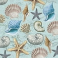 thumbnail image 2 of Allen, Candace 20x20 Gold Ornate Wood Framed with Double Matting Museum Art Print Titled - By The Sea Shells 1, 2 of 4