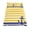 Yellow, variant on 4 Piece Full Sheet Set Yellow Striped Sheets Set for Full Size Bed, Breathable Soft Microfiber Bed Sheets Cooling Navy Blue Nautical Anchor Geometric Fitted Sheet Deep Pocket, Pillowcases