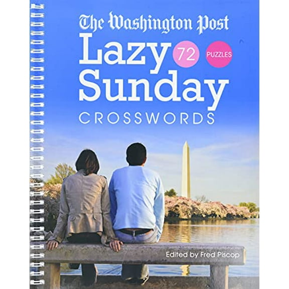 Pre-Owned The Washington Post Lazy Sunday Crosswords (Spiral-bound) 1402760558 9781402760556