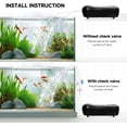 thumbnail image 4 of Bomba de aire, 80 GPH/120 GPH, bomba de oxígeno portátil recargable con salidas simples/dobles, bomba de aire ajustable para peces, aireador silencioso para pesca en interiores y exteriores (4 W), 4 of 5