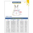 thumbnail image 5 of KIDSCOOL SPACE Baby Little Girl Jean Overalls,Big Ripped Denim Shortall, 5 of 6