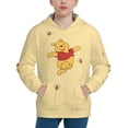 thumbnail image 5 of Winnie The Pooh Hoodie for Boys and Girls 3D Print Pullover Novelty Hooded Sweatshirt Hoodies with Big Pockets(Small), 5 of 7
