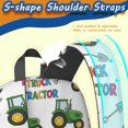 thumbnail image 5 of Tractor and Wheelbarrows White Pattern 17" School Backpacks for Teens,Waterproof Oxford Fabric,S-Shape Padded Straps for School,Travel,Hiking,Camping, 5 of 6