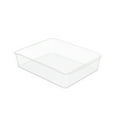 thumbnail image 1 of Storex Plastic Letter Tray, Letter Size Paper Sorter, Clear, 1 of 6