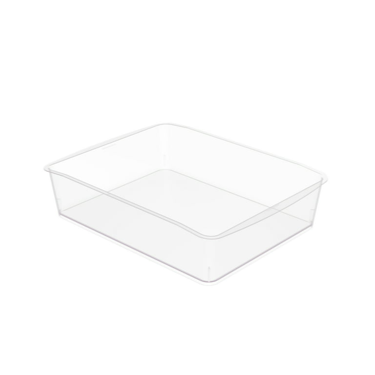 Clear Storage Box with 5 Assorted Files - by Jam Paper