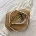 thumbnail image 2 of Bolsa hueco tejido para mujer, de hombro de gran capacidad, de compras portátiles Tmvgtek Para Estrenar, 2 of 9