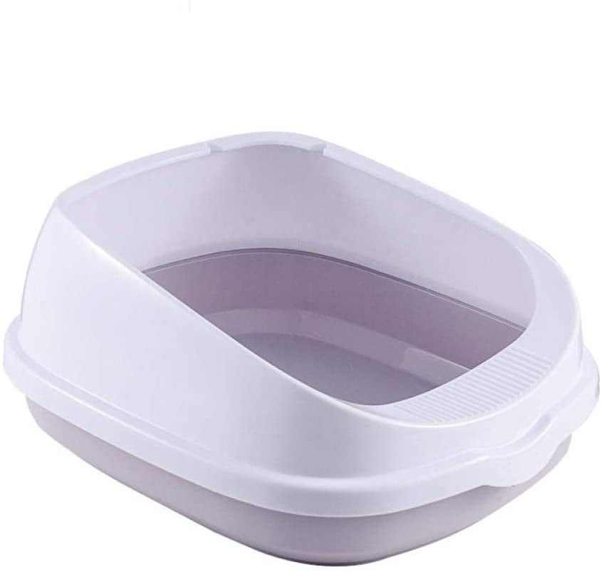 Zfcmiao Pet Toilet Large Bedpan Anti Splash Cats Litter Box Cat Dog