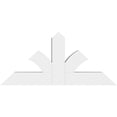 thumbnail image 2 of 36"W x 16 1/2"H x 4"D x 4"F, 11/12 Pitch, Richland Architectural Grade PVC Gable Bracket, 2 of 8
