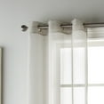 thumbnail image 3 of Lanco Heaven Bella Wavy Weave Sheer Grommet Panel Pair Grey, Set of 2, Size 37 x 84", 3 of 3