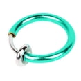 thumbnail image 5 of NUZYZ 2 Pcs Fake Clip on Spring Nose Septum Ring Earring Non Piercing Unisex Jewelry, 5 of 8