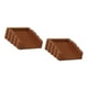 thumbnail image 5 of Tope de puerta Tope de puerta Tope de puerta Ligero para piso Pared Alfombra Goma Fácil 2 piezas marrones, 5 of 9