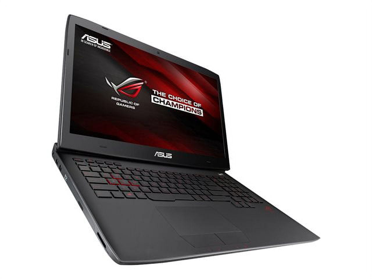 PC PORTABLE ASUS ROG G551JM I7 8GO RAM-RECO-NOIR ET ROUGE-BON ETAT-1TO