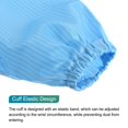 thumbnail image 3 of ESD Lab Coat Anti Static Clothing Science Jacket Cuff Lapel Collar with Hat Wear Uniform Work (Blue, M), 3 of 6