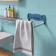 thumbnail image 4 of Soportes de lavabo plegables de pared - Estante de almacenamiento que ahorra espacio sin taladros para organizar el baño Soporte de lavabo plegable Adhesivo fuerte para baño Cocina Estante de almacena, 4 of 7