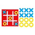 thumbnail image 3 of FashionCha XO Plateau d'Échecs Jeu de Société, Interaction Éducative Parent-Enfant Rien et Croix Jouet Familial pour Voyage Extérieur Intérieur Adultes Rouge, 3 of 8