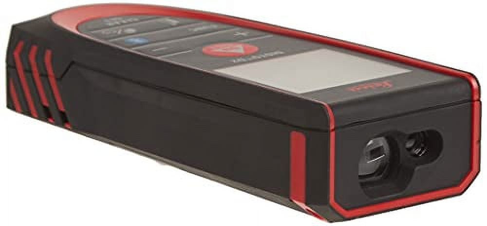 Leica DISTO D2 New 330ft Laser Distance Measure with Bluetooth 4.0,  Black/Red 
