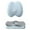 D, variant on Binwennn Multifunctional Memory Foam Cushion Set For Chair/Car Including Lumbar Cushion Coccyx Cushion Back And Coccyx Injected With Gel Cloud Support Ergonomic Backrest Non Wheelchair Cushion Window