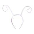 thumbnail image 1 of Diadema con antenas de animales, banda elástica ajustable para el cabello, ideal para juegos de rol, fiestas y cosplay. Blanco, 1 of 9