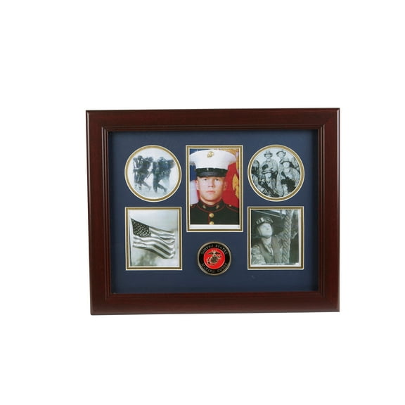 Allied Flag Allied Frame Medallion 5 Picture Collage Frame