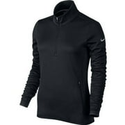 Nike 685282-010L Womens Thermal 0.5 Zip Pullover - Black, Large