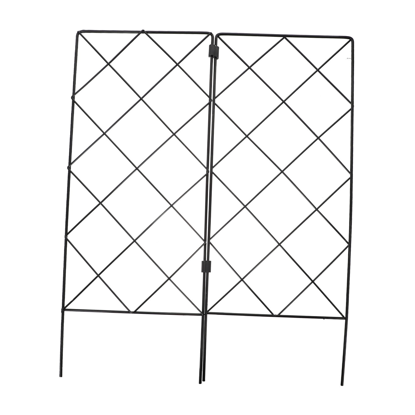Pyramidti  2 Pcs Stake Creeping Climbing Vine Stand Plant Support Garden Trellis