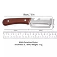 thumbnail image 4 of 2026 Multifunctional Vegetable Peeler,7.5 Ergonomic Fruit Peeler with Wood Handle, 3-in-1 Kitchen Tool for Onion Slicing & Bottle Opening (2pcs), 4 of 7
