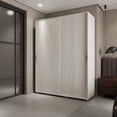 thumbnail image 2 of Ropero Closet con Puertas Corredizas Berlín 150x200x54cm Armario MDP, 2 of 10