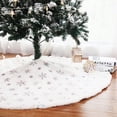 thumbnail image 3 of Decoraciones bordadas del árbol de navidad del grupo del árbol de navidad de las cuentas de la felpa del 122cm, 3 of 5