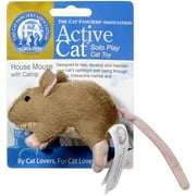 The Cat Fanciers' Association Cat Toy With Catnip House Mouse, 1ct