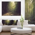 thumbnail image 1 of Wild Way into the Dark Forest - Impression sur Toile Forest, 1 of 3