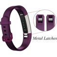 thumbnail image 4 of Bands Compatible with Fitbit Alta and Fitbit Alta HR, 3 Pack Soft Silicone Wristbands for Fitbit Alta HR Bands with Secure Metal Buckle for Men Women, 4 of 4