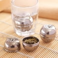 thumbnail image 3 of 2 bolas de té de malla de acero inoxidable de 1,5 pulgadas, infusor de té, colador de filtro de té, colador de intervalo de té, difusor para té suelto, té perfumado, café, 3 of 8