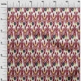 thumbnail image 2 of oneOone Cotton Poplin Fabric Tree Style Ikat Print Sewing Fabric BTY 42 Inch Wide, 2 of 4