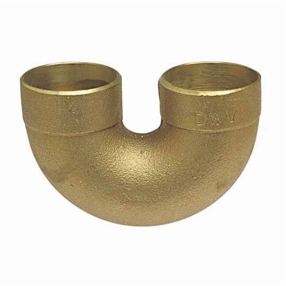 Nibco DWV Return Bend,Cast Bronze,1-1/2 In 879 11/2