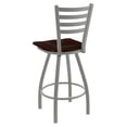 thumbnail image 2 of Holland Bar Stool Co Jackie 25 in. Swivel Counter Stool with Wood Seat, 2 of 4