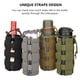 thumbnail image 4 of Bolsa de transporte Soidarity para botella de agua con cordón de nailon Negro, 4 of 6