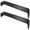 Black, variant on Telyswee 2 Pack Trailer Fenders, Tandem Axle Trailer Fenders, Heavy Duty Painted Steel Diamond Tread Plate Fenders Fit for 13"-15" Tires, 72"x10"x13"