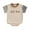 Beige, variant on Bagilaanoe Newborn Baby Girl Boy Summer Rompers Letter Embroidery Short Sleeve Bodysuits 3M 6M 12M 18M Infant Casual One Piece Short Jumpsuit