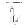 thumbnail image 5 of Calentador de agua instantáneo CHAO grifo eléctrico 110 V cocina jardín baño, 5 of 5