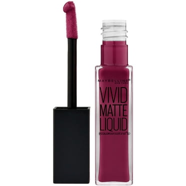 Maybelline New York Color Sensational Vivid Matte Liquid Lipstick, Smoky Rose, 0.26 Fl. Oz. Packaging May Vary
