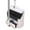 J002- White, variant on Brooms and Dustpans Sets, Small Broom and Dustpan Set, Pet Removal Broom Dustpan Set, Narrow Gap Floor Brush Comb Set, Hidden Gray 3-In-1 Multifunctional Combination with