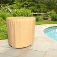 thumbnail image 2 of Budge 50" Diameter Beige Patio Bar Table Cover, All-Seasons, 2 of 9