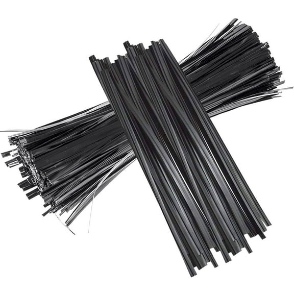 Heavy Duty Plastic Twist Ties, Reusable With Wire Inside, Flexible For Various Applications, Moisture Resistant And Ideal For Outdoor Use