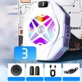 thumbnail image 1 of NARABB Mobile Phone Radiator Semiconductor Refrigeration Live Ice Gaming Coolings Artifact Magnetic Suction Mute Artifact, 1 of 1