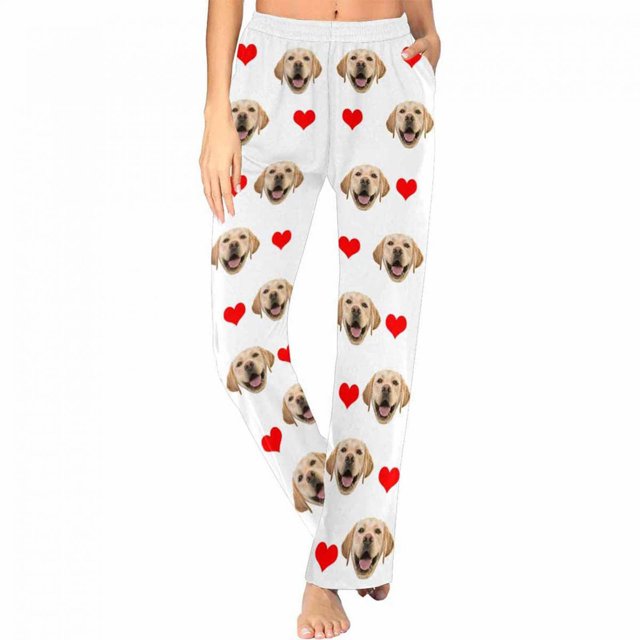 Pantalones largos de pijamas para el hogar con estampado de animales a la moda para mujer Fridja alkflakhf32636